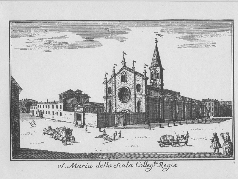 Marc'Antonio Dal Re (1697-1766), Santa Maria della Scala Collegiata Regia