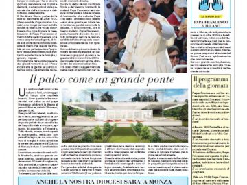 Anche da Vigevano per fare festa col Papa