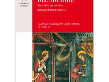 Disponibile online il libretto della Messa di Papa Francesco. Si può scaricare e stampare
