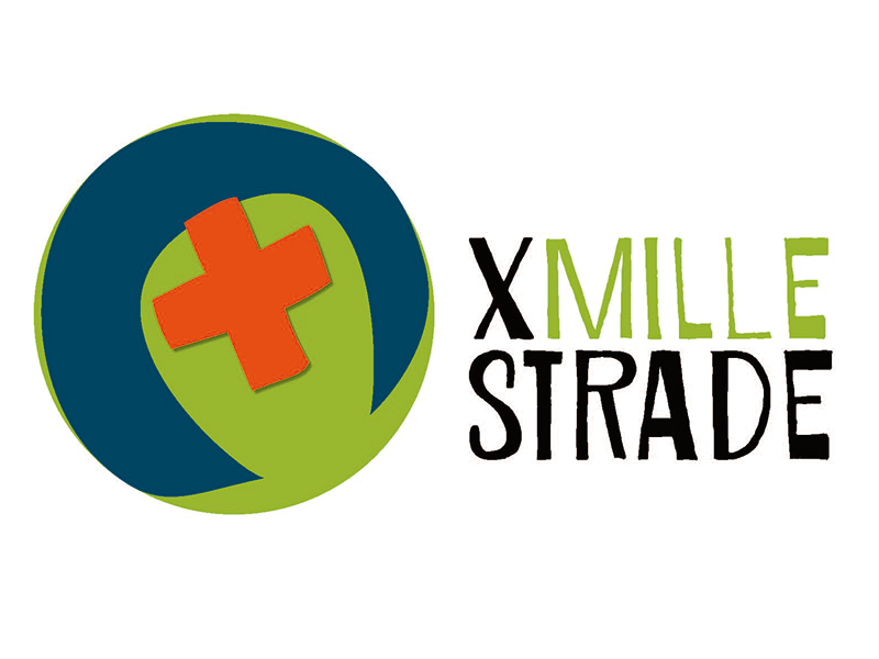 Logo «X mille strade» orizz scritta - Sito