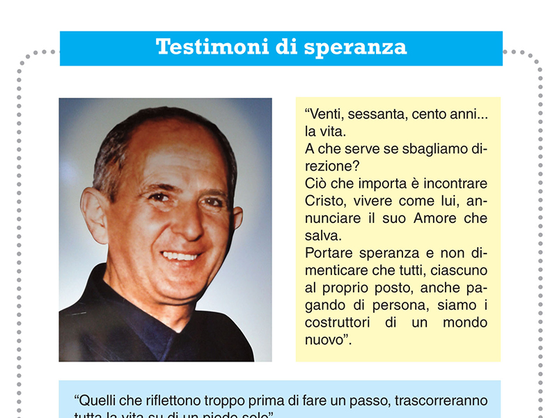 Decanato Vercellina - Testimoni di speranza - Incontro con suor Carolina Iavazzo