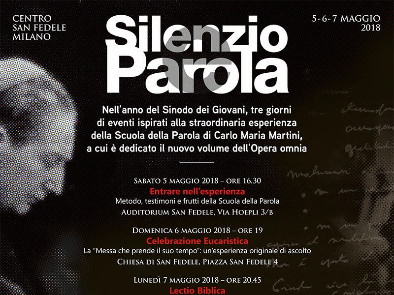 Silenzio e Parola - Carlo Maria Martini 2018