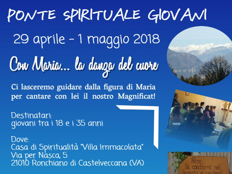 Suore delle Figlie dell'Oratorio - Ponte spirituale giovani