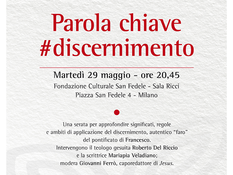 Parola chiave #discernimento