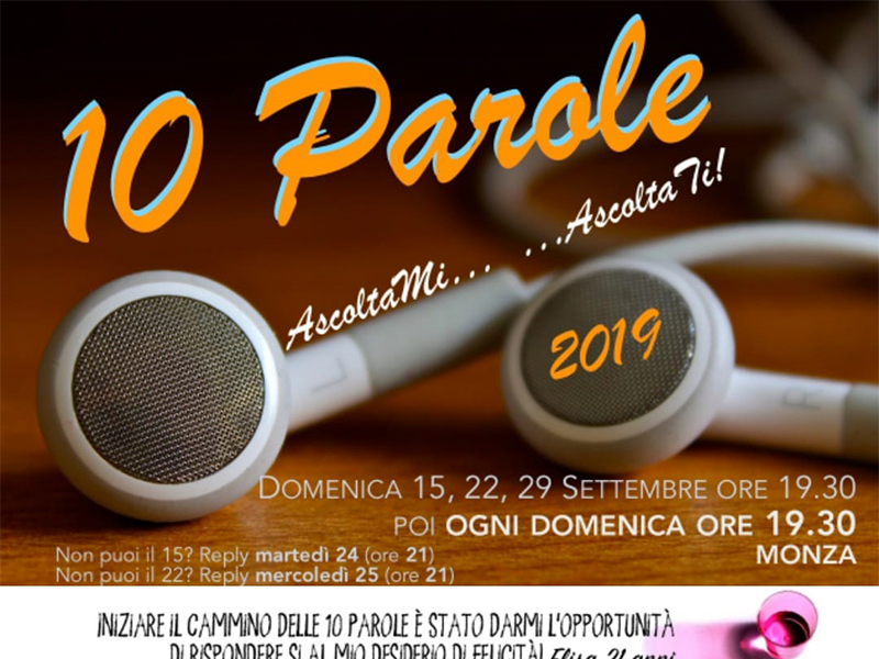 10 Parole 2019 - Decanato di Monza