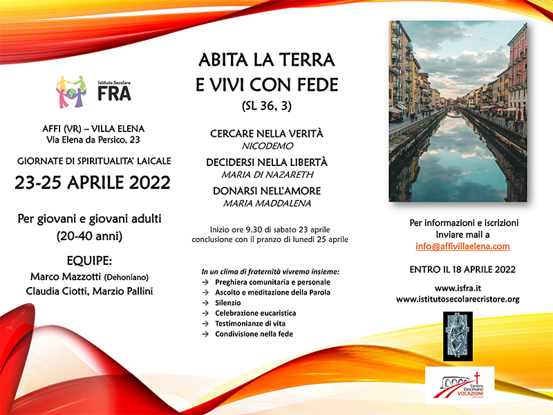 Abita la terra e vivi con fede - Sito