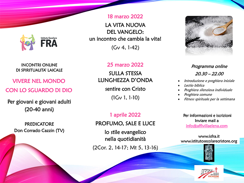 Vivere nel mondo con lo sguardo di Dio - Sito