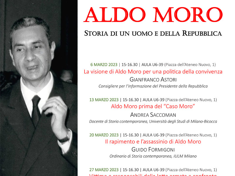 Immagine Aldo Moro. Storia di un uomo e della Repubblica