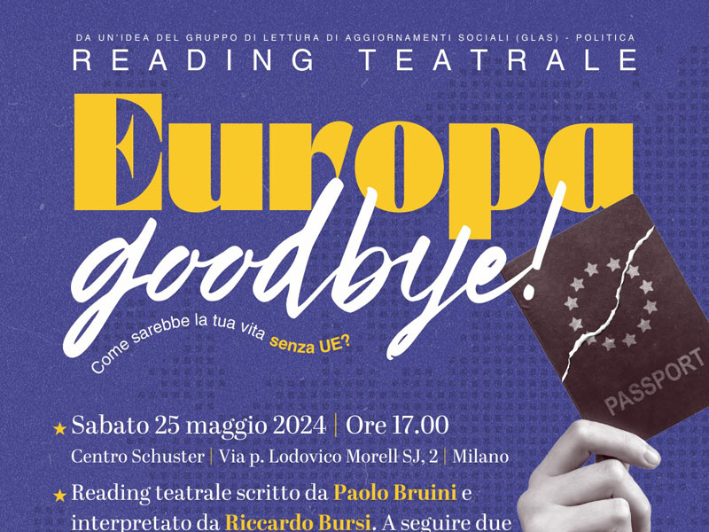 Reading teatrale Europa goodbye! - Sito