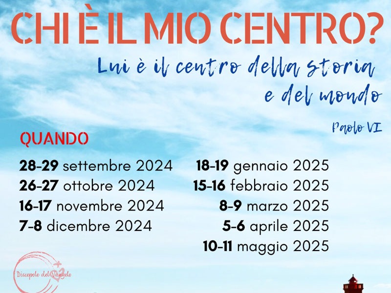Chi è il mio centro 2024-2025 - Sito
