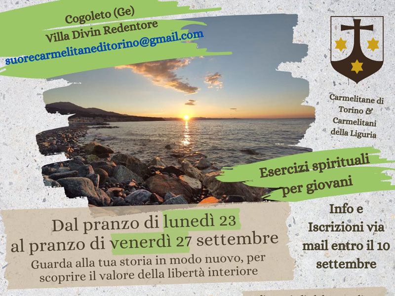 Esercizi spirituali giovani - Cogoleto (GE)