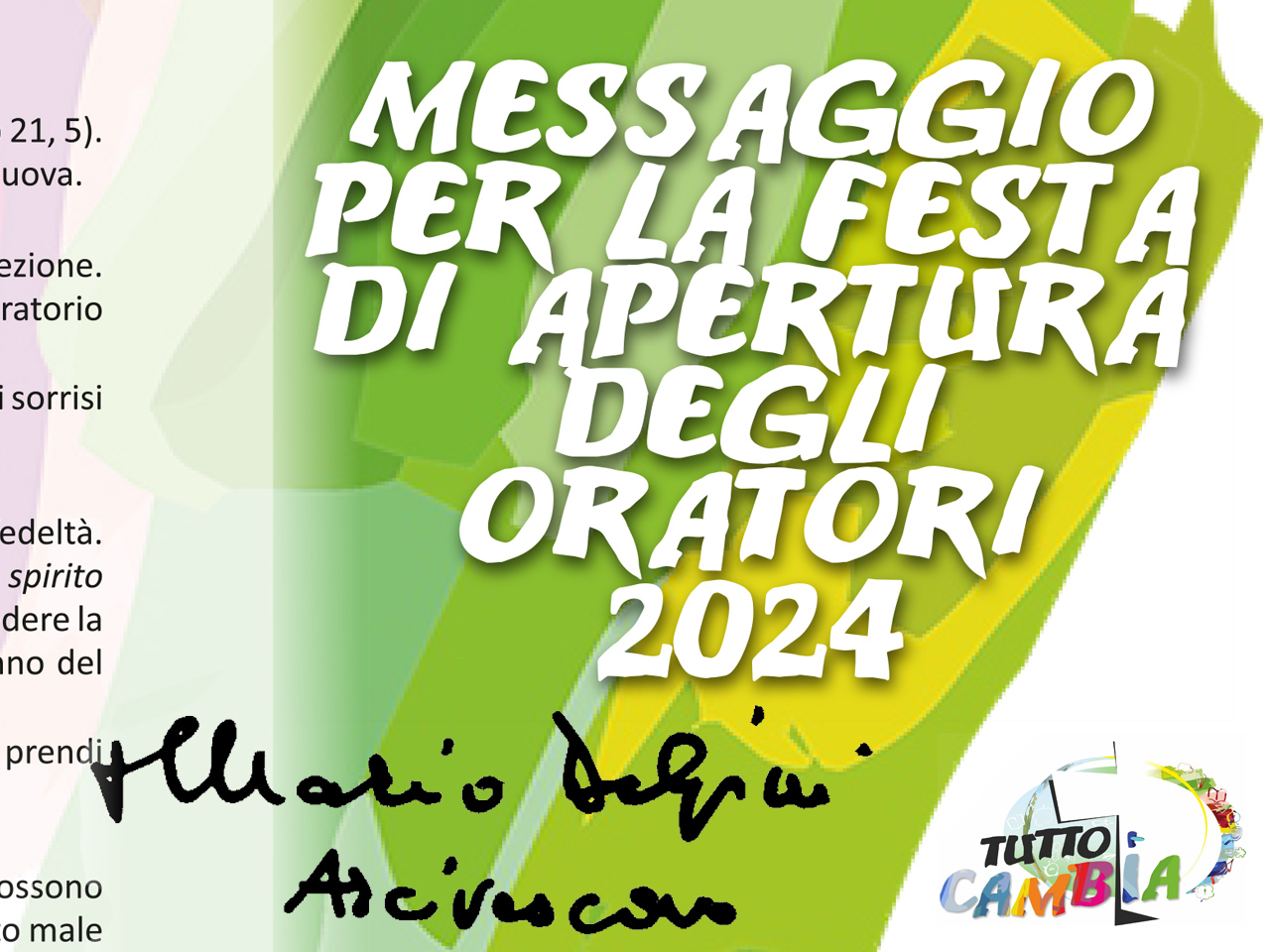messaggio FO 2024 MASTRO