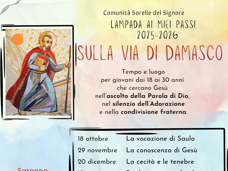 Lampada ai miei passi 2025-2026 - Sito