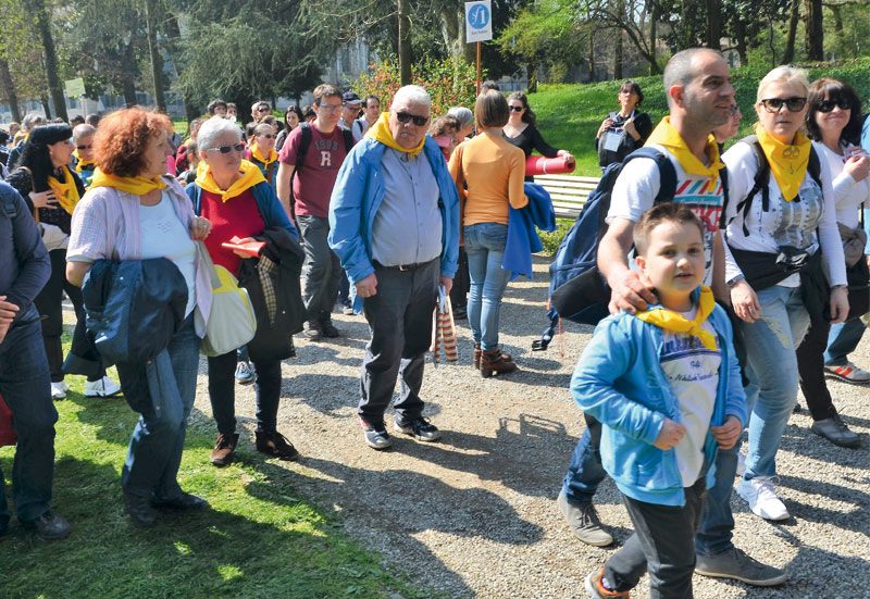 Giornata di spiritualità per le famiglie in pellegrinaggio