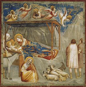 300px-Giotto_di_Bondone_-_No._17_Scenes_from_the_Life_of_Christ_-_1._Nativity_-_Birth_of_Jesus_-_WGA09193