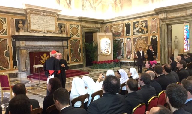 50 anni del Seminario Lombardo udienza papa scola