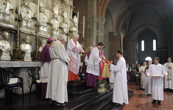Cardinale Scola_Sant'Eustorgio