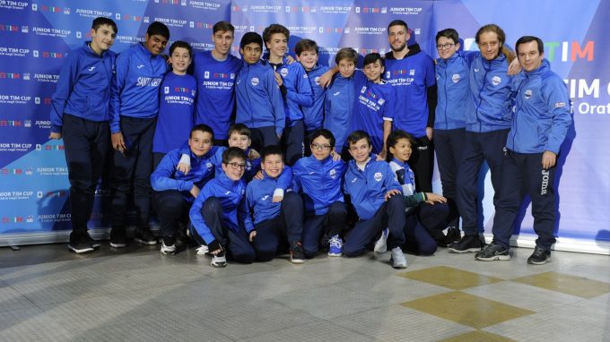 Junior TIM Cup Milano foto di gruppo