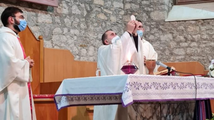 Santa Messa a Gjader