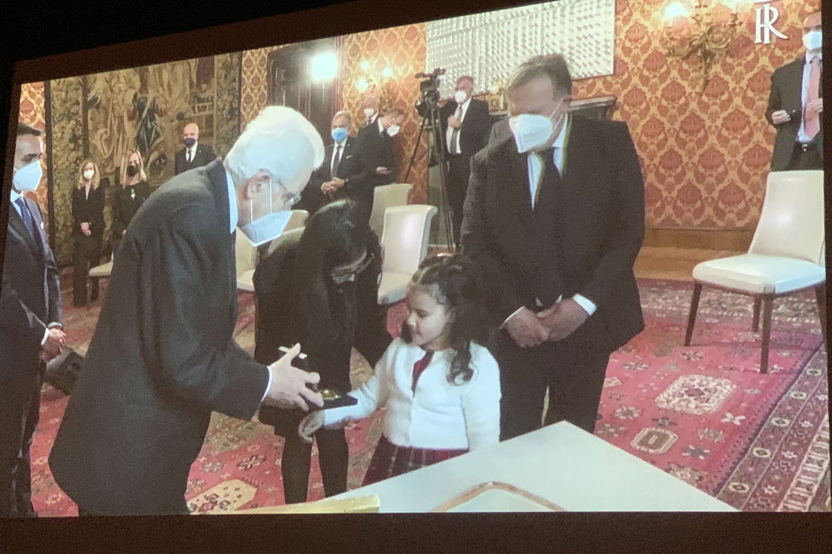 Il video dell'incontro dei familiari con il presidente Mattarella