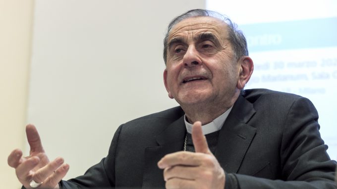 L'intervento dell'Arcivescovo (foto Nanni Fontana)