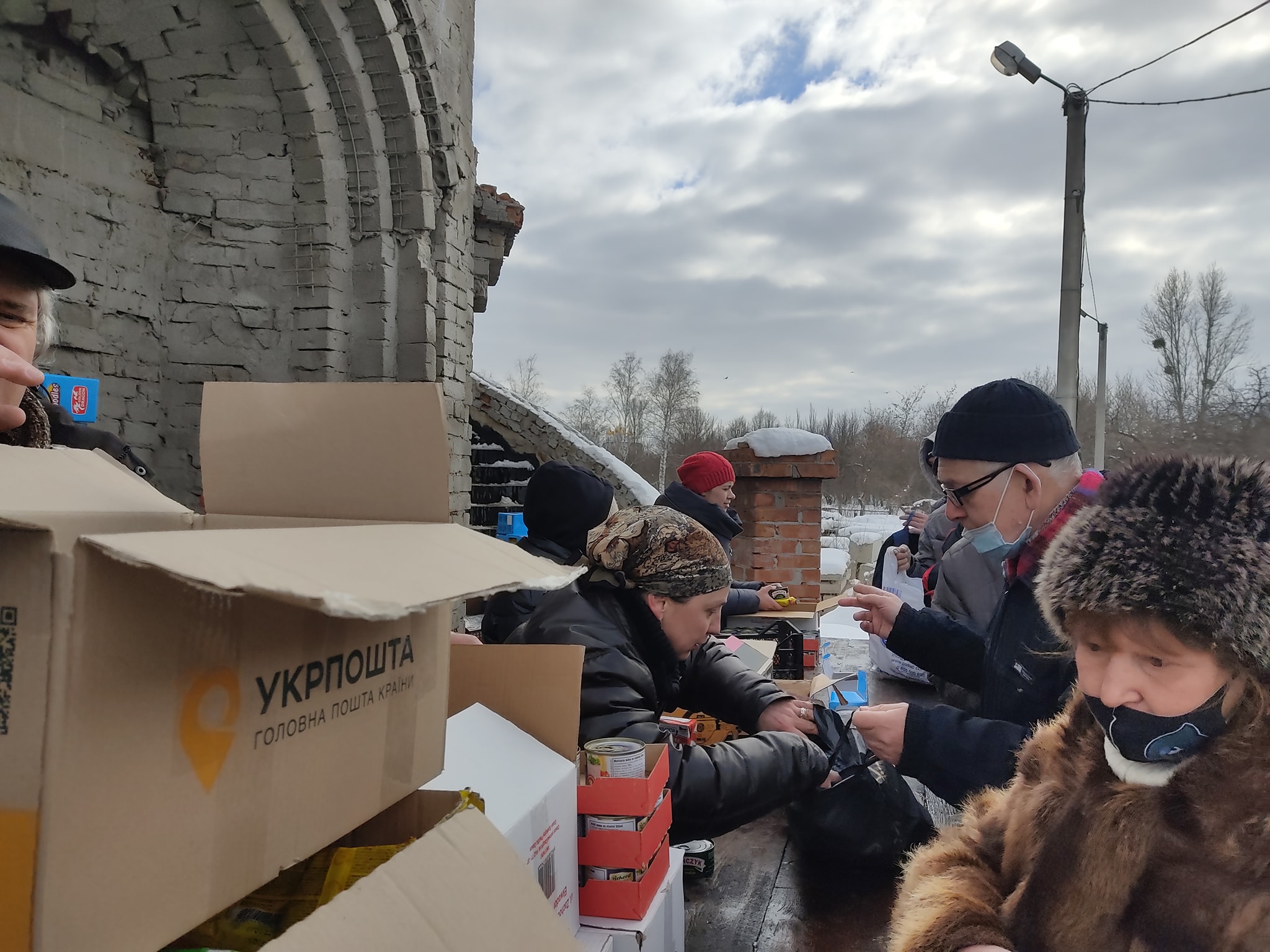 Distribuzione di aiuti umanitari a Kharkiv (Foto Chiesa greco-cattolica ucraina)