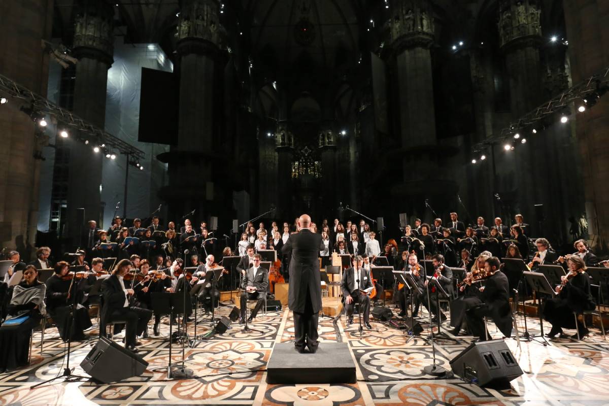 L’Ensemble strumentale e vocale LaBarocca de LaVerdi (© Veneranda Fabbrica del Duomo di Milano)