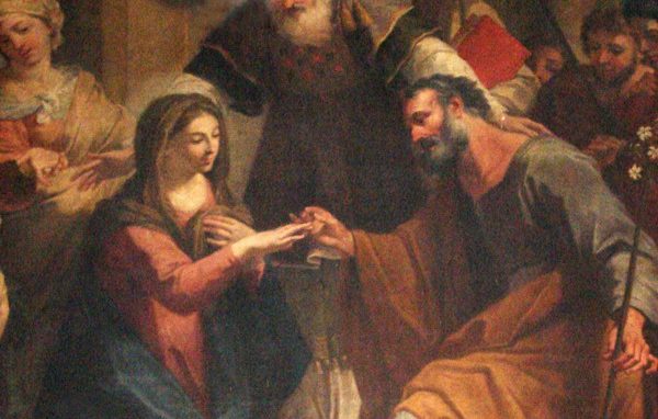 I giovani riflettono <br>su Maria e Giuseppe