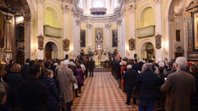 Scola: «Un gesto di comunione<br>che arricchisce anche la Chiesa ambrosiana e Milano»