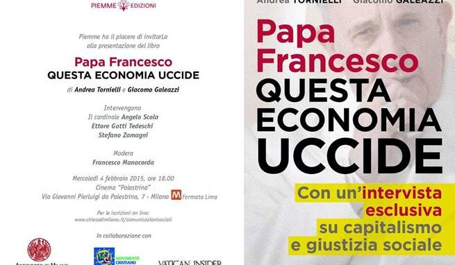 Papa Francesco questa economia uccide