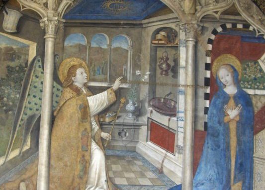Annunciazione Giovanni Ravensburg 1451 Genova