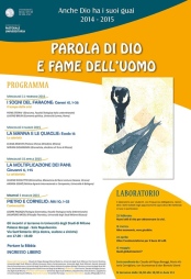 All’Università «Parola di Dio e fame dell’uomo»