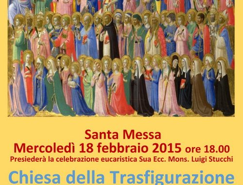 Alla Scuola Beato Angelico<br>la messa e la festa per gli artisti