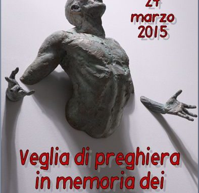 In preghiera e in marcia <br>per i martiri di oggi