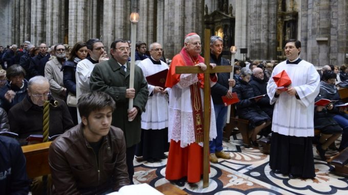 Scola: «Senza la Croce non siamo veri cristiani»