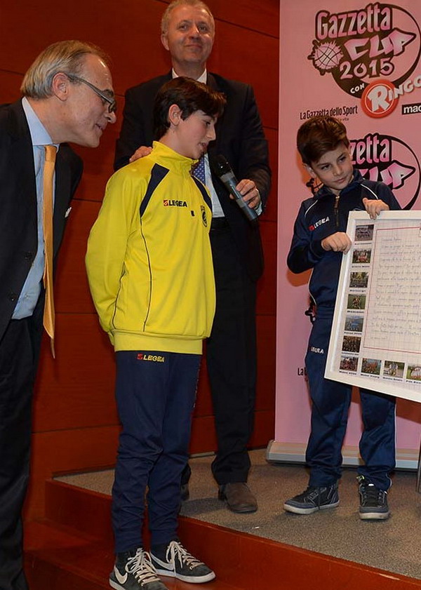 MILANO 9.3.2015 SALA MONTANELLI/CONF. STAMPA GAZZETTA CUP 2015/SPORT/CALCIO/ATTENZIONE NO SPORTWEEK SENZA IL CONSENSO DELL'AUTORE/ph Fabio Bozzani/Nella foto