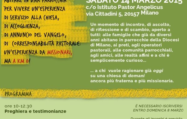 Famiglie in missione a Km0