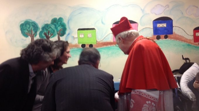 Scola al “Corberi”: «Abbiamo bisogno<br>del vostro esempio»