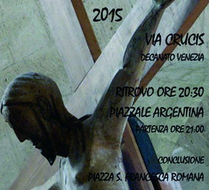 Via Crucis su corso Buenos Aires