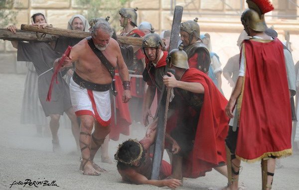 La «Passione» di Sordevolo da papa Francesco