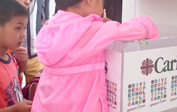 Edicola Caritas, benefattori da Pechino