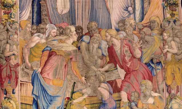 La storia biblica di Giuseppe<br>nei magnifici arazzi medicei