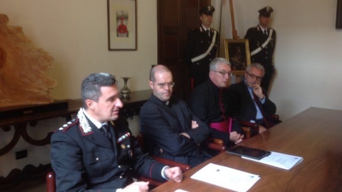 Rubato nel ’90, <br>torna in Curia un dipinto del ’700