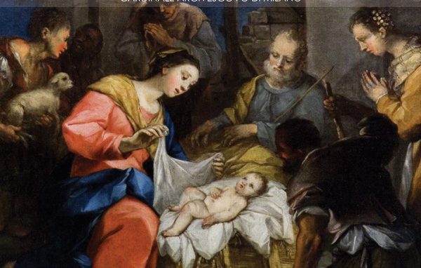 Il Dio bambino che allarga le braccia <br>verso chi soffre