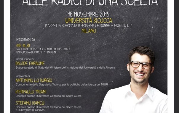 Essere universitari:  alle radici di una scelta