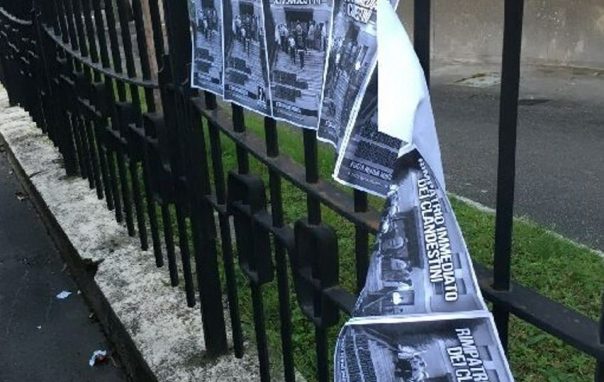 Forza Nuova, volantini contro l’accoglienza Davanzo: «Continuiamo a garantire  sicurezza e ospitalità»