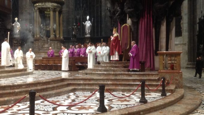 In Duomo la predicazione del cardinale Scola
