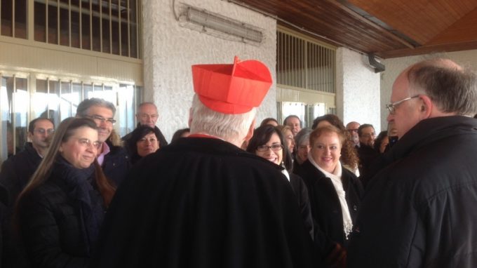 Scola: «Trovo qui una comunità viva<br>che è di esempio e porta frutti di comunione»