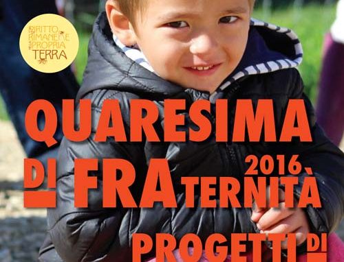 Campagna dell’anno giubilare «Il diritto di rimanere nella propria terra»