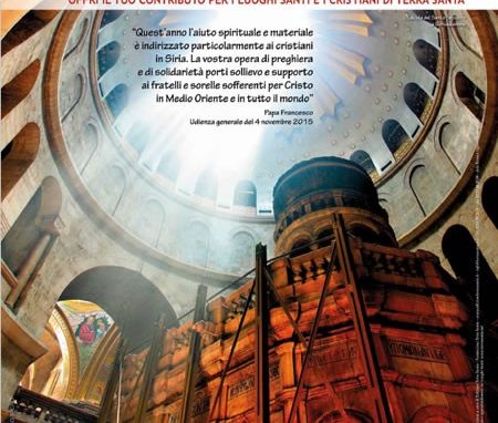 La Colletta per la Terra santa